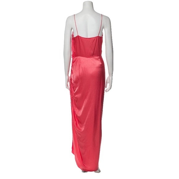 Veronica Beard natasha satin draped dress